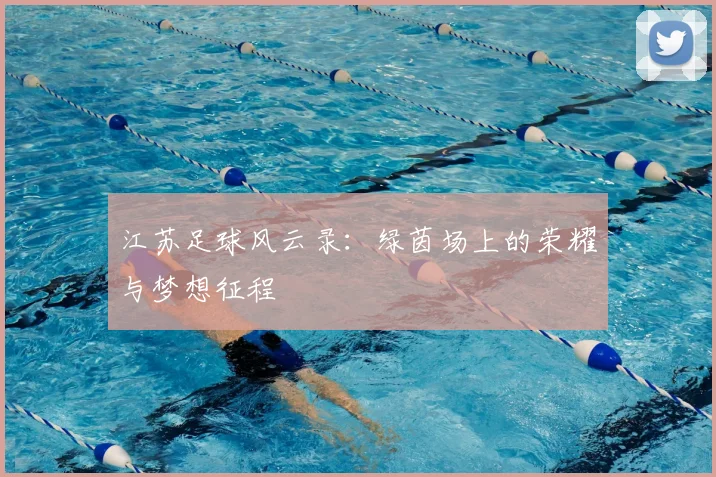 江苏足球风云录：绿茵场上的荣耀与梦想征程